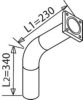 DAF 0658466 Exhaust Pipe